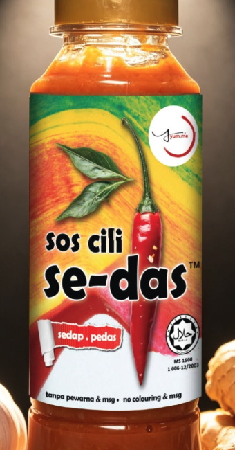 Sos Cili Se-das product bottle